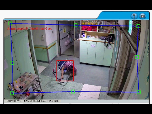 Fall Detecting Camera AI-based Camera with Edge Computing-Fall Detection